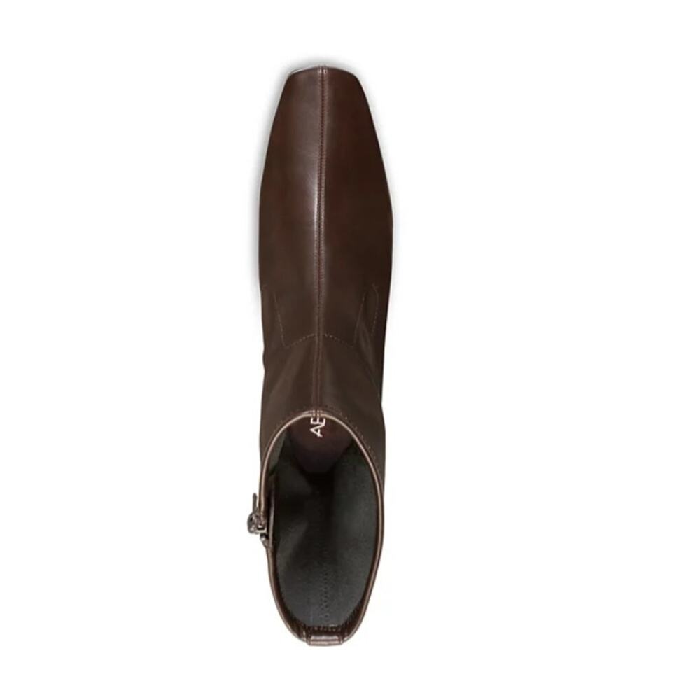 Aerosoles Women's Cinnamon Heeled Tailored Booties Brown Size 11 - Picture 3 of 5
